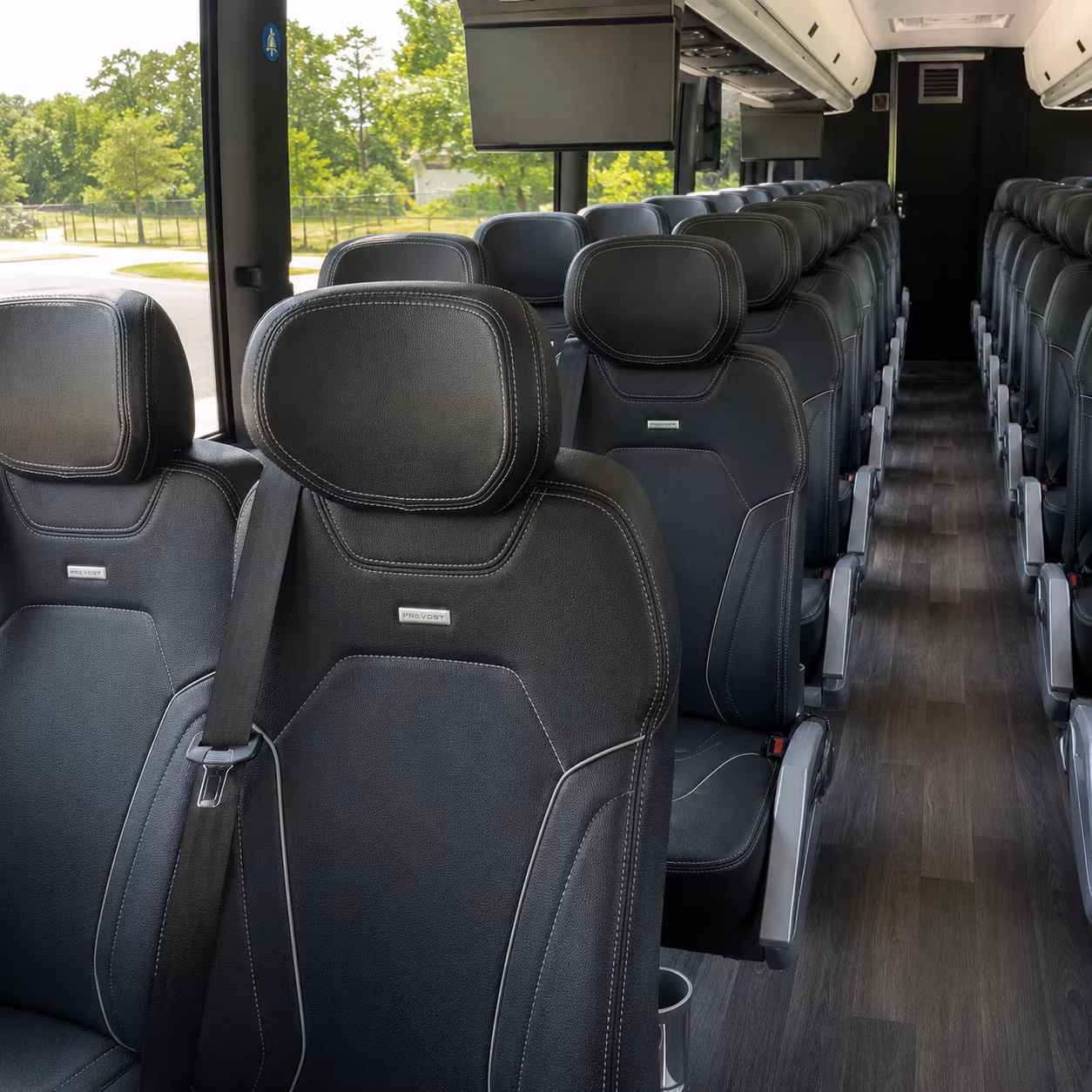 how bus type and group size affect bus rental rates in palm coast