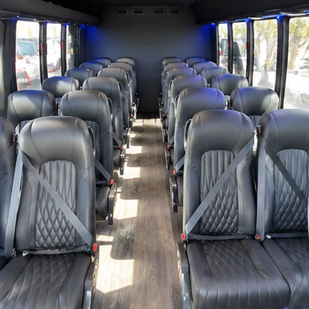 palm coast event transportation onboard seating