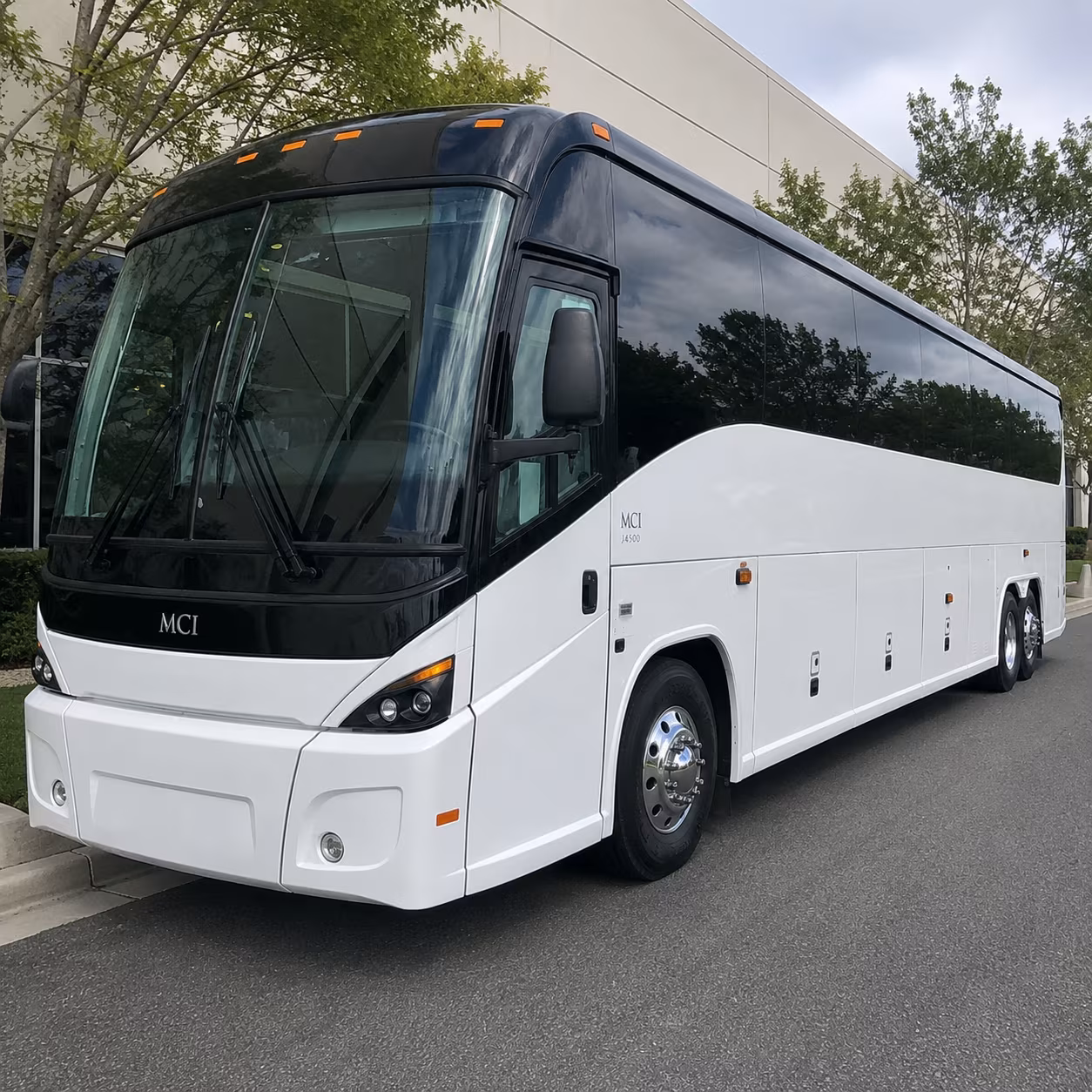 palm coast government military charter bus rental