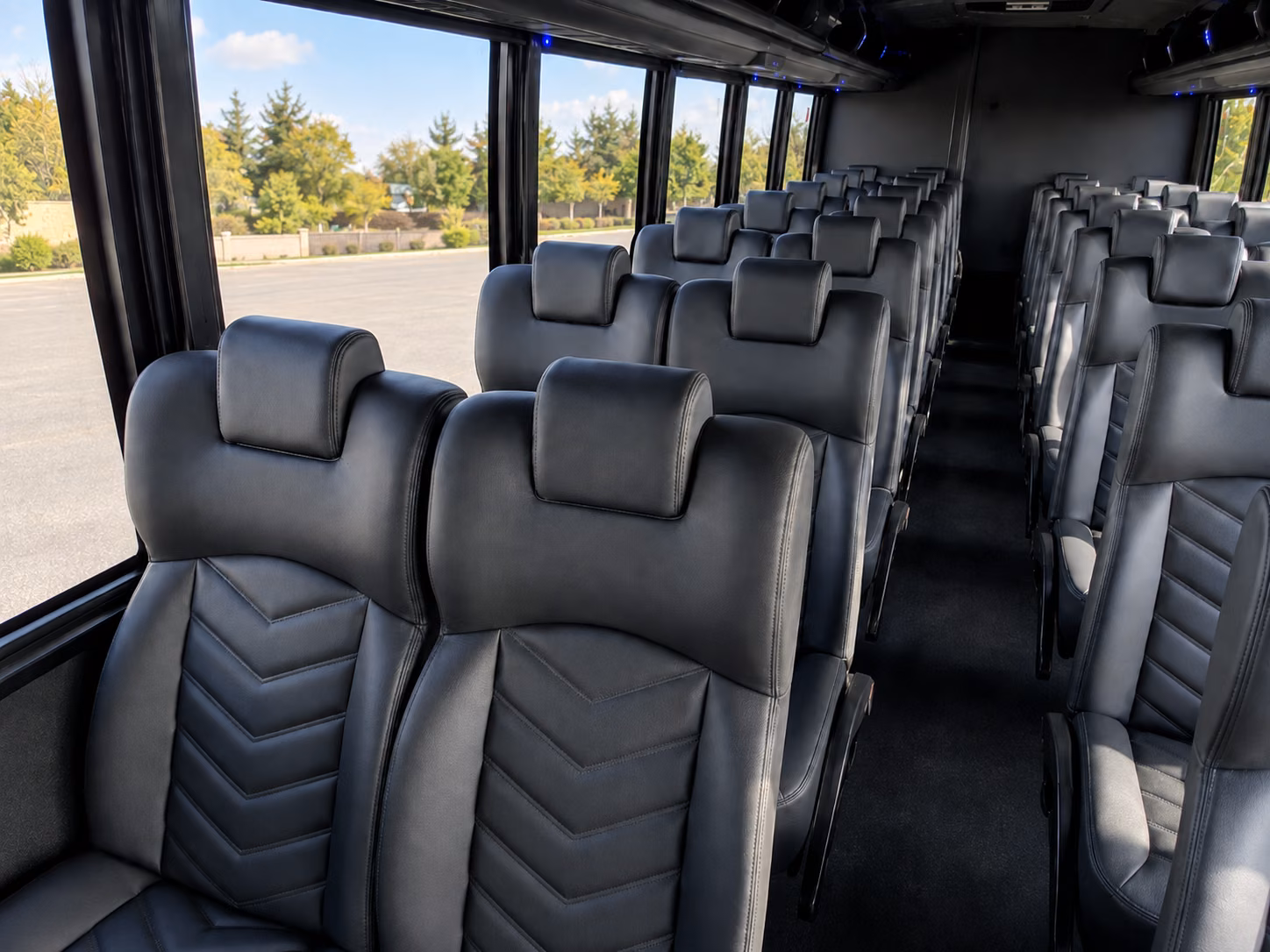 palm coast religious group transportation onboard seating