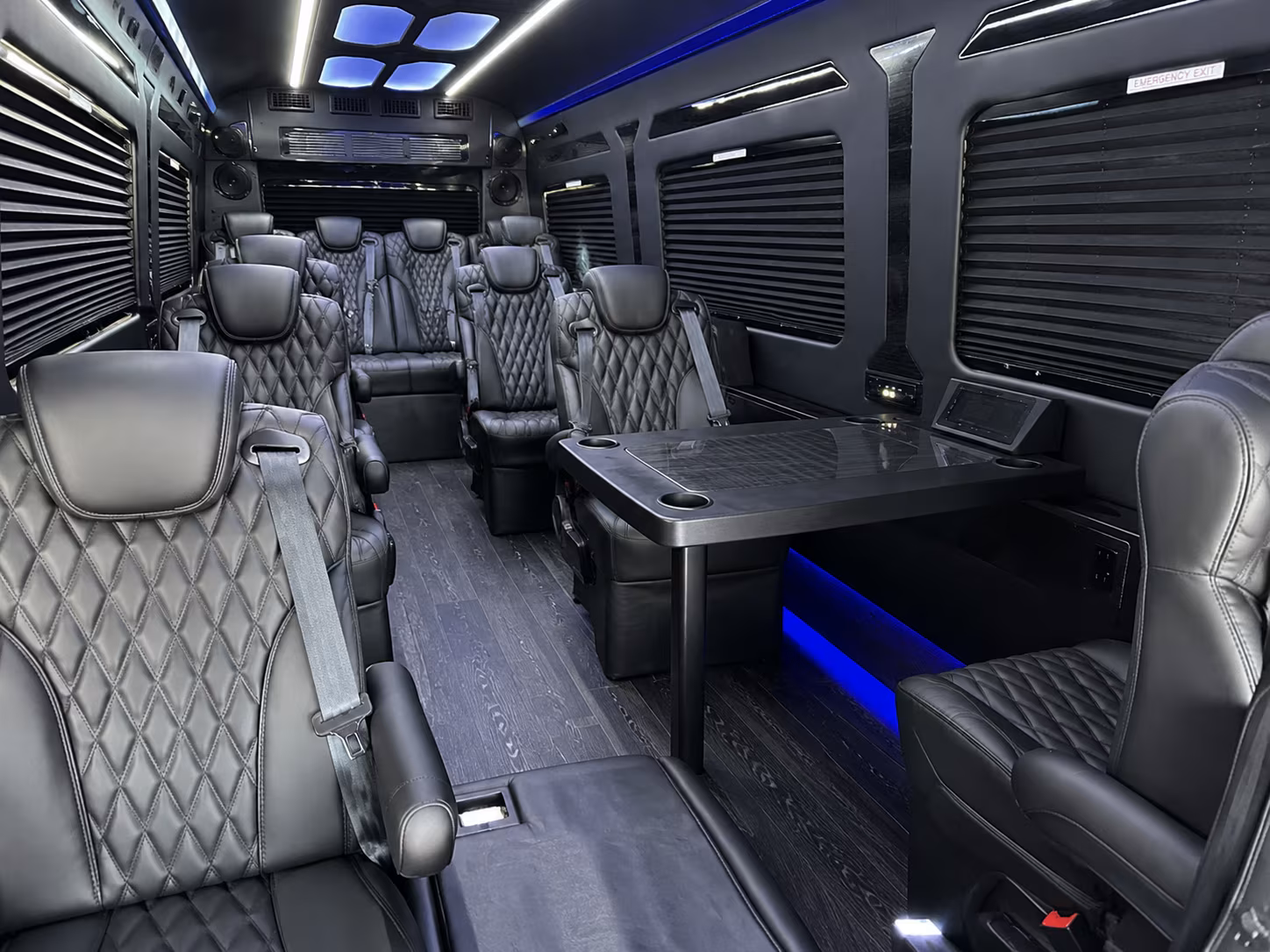 palm coast sprinter van with driver inside