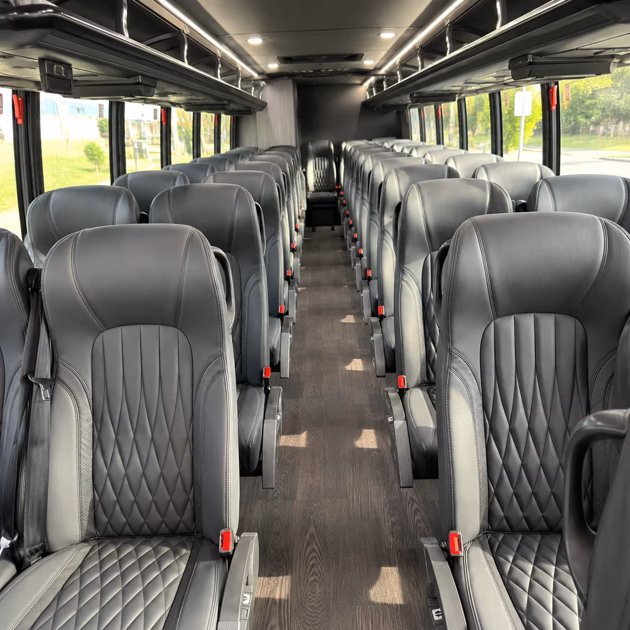 palm coast wedding transportation onboard seating